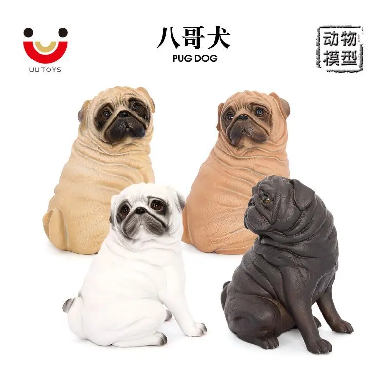 نموذج كلب حيواني محاكاة صلبة، كلب نابض بالحيوانات الأليفة، كلب هولندي، كلب فأس، لعبة أطفال زخرفة معرفية #1