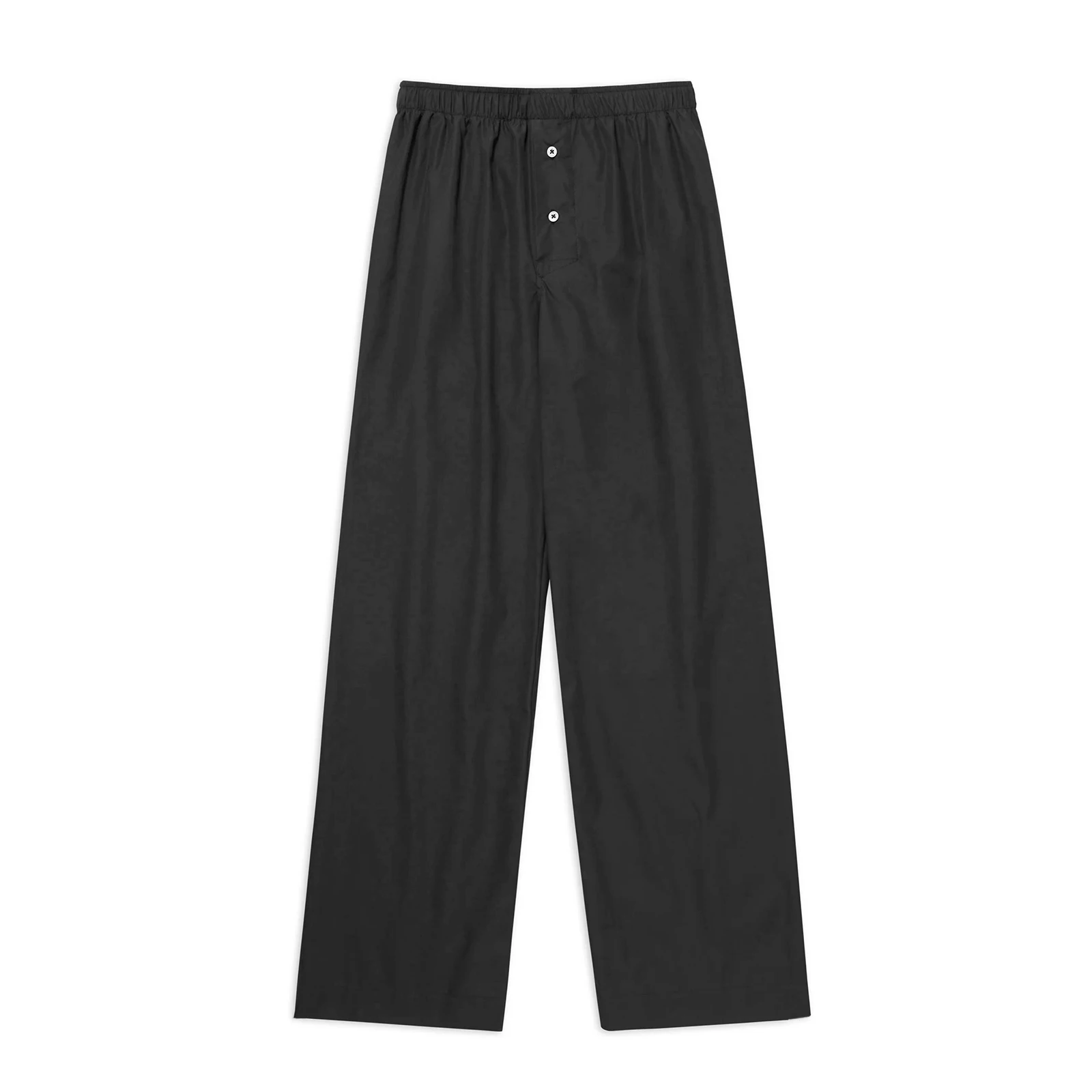 Vrouwen Y 2K Oversized Broek Losse Wijde Pijpen Casual Effen Kleur/Streep Print Elastische Heupbroek Voor Werk Op Kantoor Streetwear