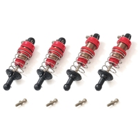 KKZ-4Pcs Metal Shock Absorber for SG 1603 SG1603 UDIRC UD1601 UD1603 UD1604 UD1607 1/16 RC Car Upgrade Parts Accessories