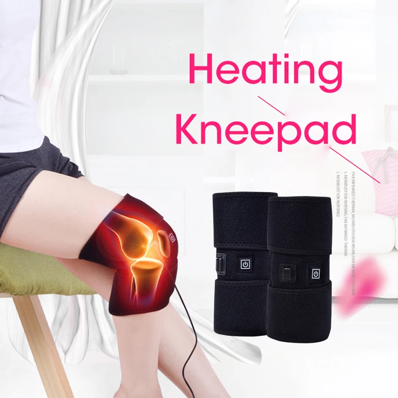 

USB Knee Heated Physiotherapy Knee Warmer Joint Brace Warm Keeping Health Care for Arthritis Knee Pain Relief Protection Belt