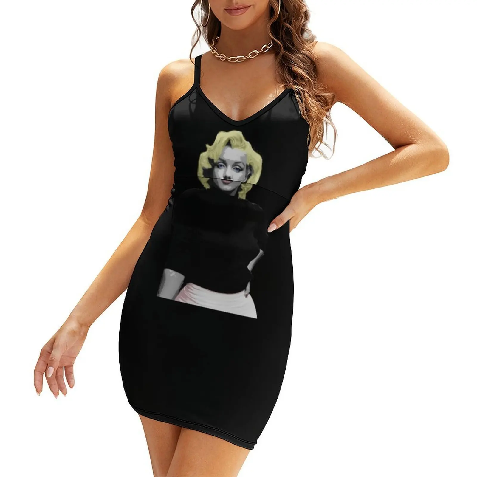 Marylin Warhol Sling Dress Bride dresses sensual sexy dress for women clothes for women luxury women's party dress evening prom