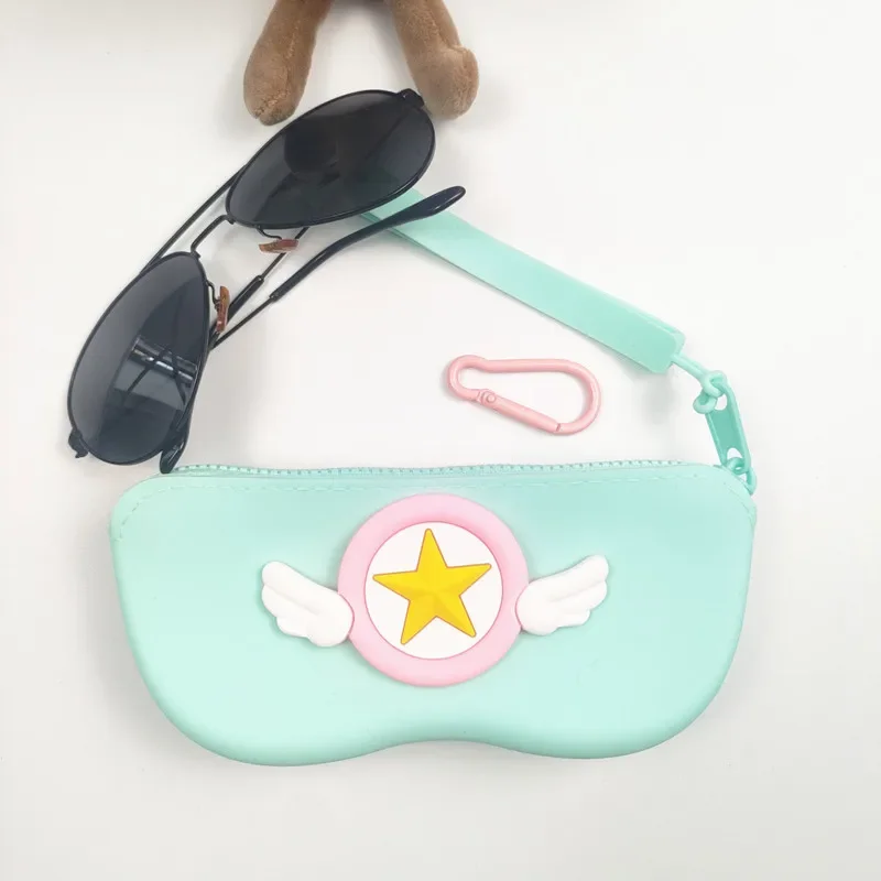 

2025 New Silicone Glasses Case for Storage Featuring Handle HangingSuitable for Travel And Portable Use Waterproof Women Gift B3