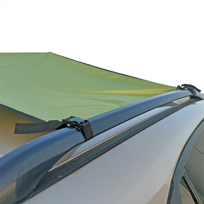 Imagem -04 - Car Sunshade Camping Toldo Auto Tail Side Tent Parasols Canopy Outdoor Shade Sail Protetor Solar Oxford 210d 3x1.5m 3x2m 4x2m