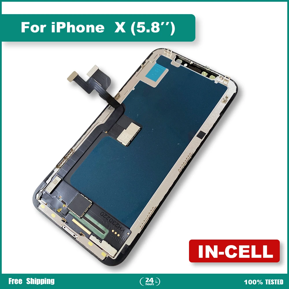 AAAA+ Quality For iPhone 7 8 8Plus LCD Screen Replacemen No Dead Pixel Pantalla Diaplay For iPhone X XR 11 12 13 Display Touch