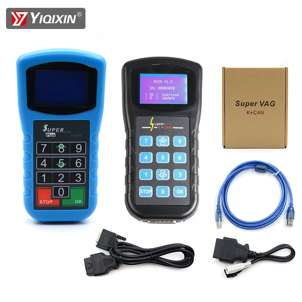 yZ[zSuper VAG K CAN Plus 2.0 OBD2 ԗffc[ ZLeBR[hǂݎCsR[h Audi VW Skoda V4.6 L[ vO}[
