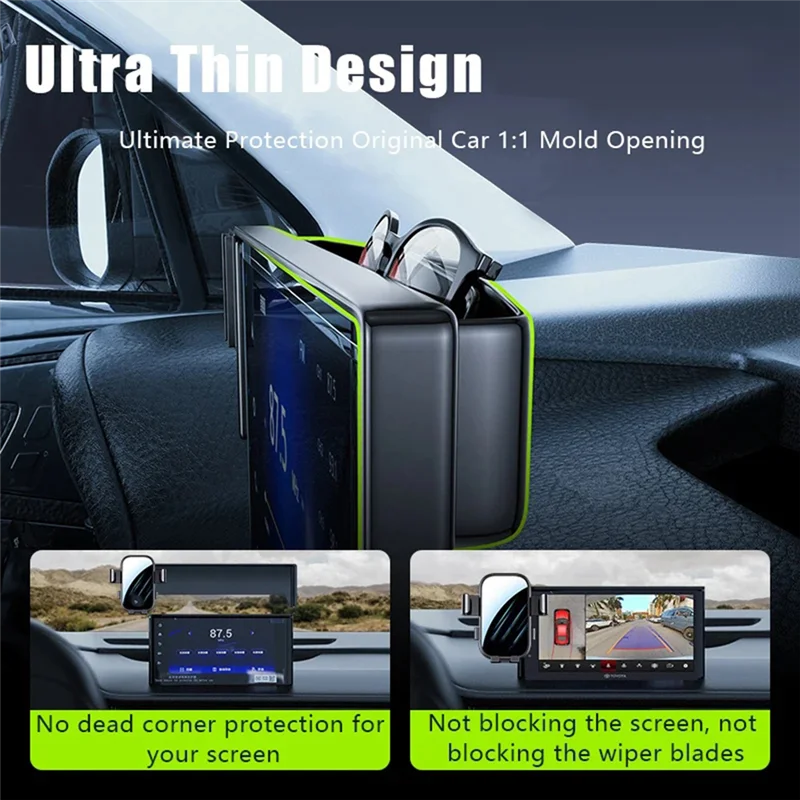 Car 10.1 Inch Screen Phone Holder Navigation Bracket For BYD Dolphin Mini / BYD Seagull 2023 2024-T61C