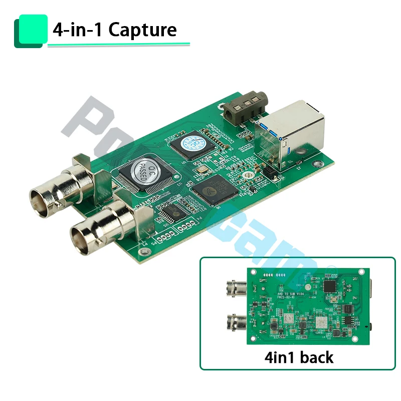 

Устройство захвата аудио-видео 4 в 1, карта захвата USB 3.0 HD для AHD, CVBS, TVI, CVI Plug and Play, совместимые с Windows, Linux, Android