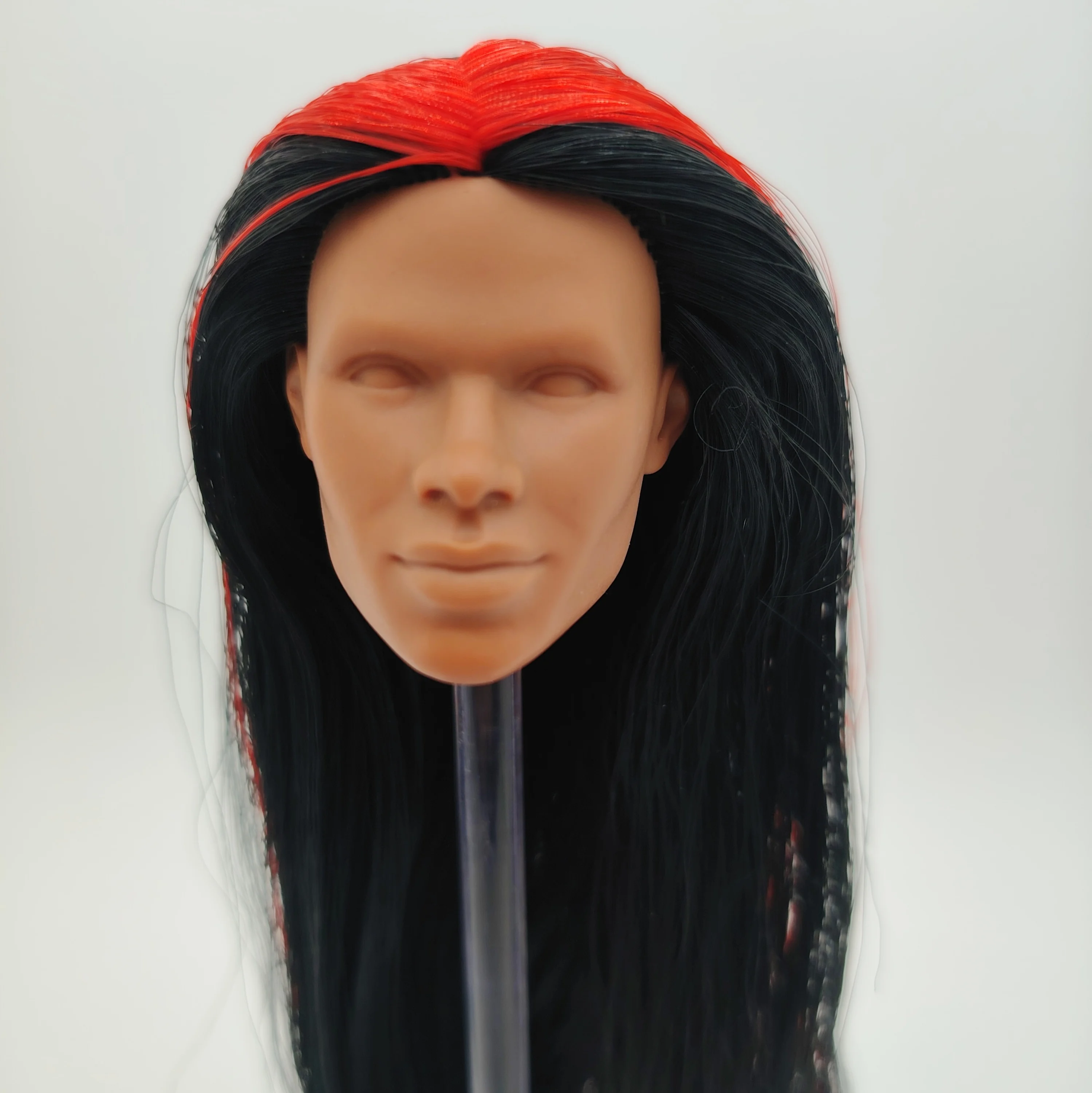 

Fashion Royalty Light Honey Skin Black Hair Rerooted Tobias Alsford Integrity Homme 1/6 Scale Male Doll Head