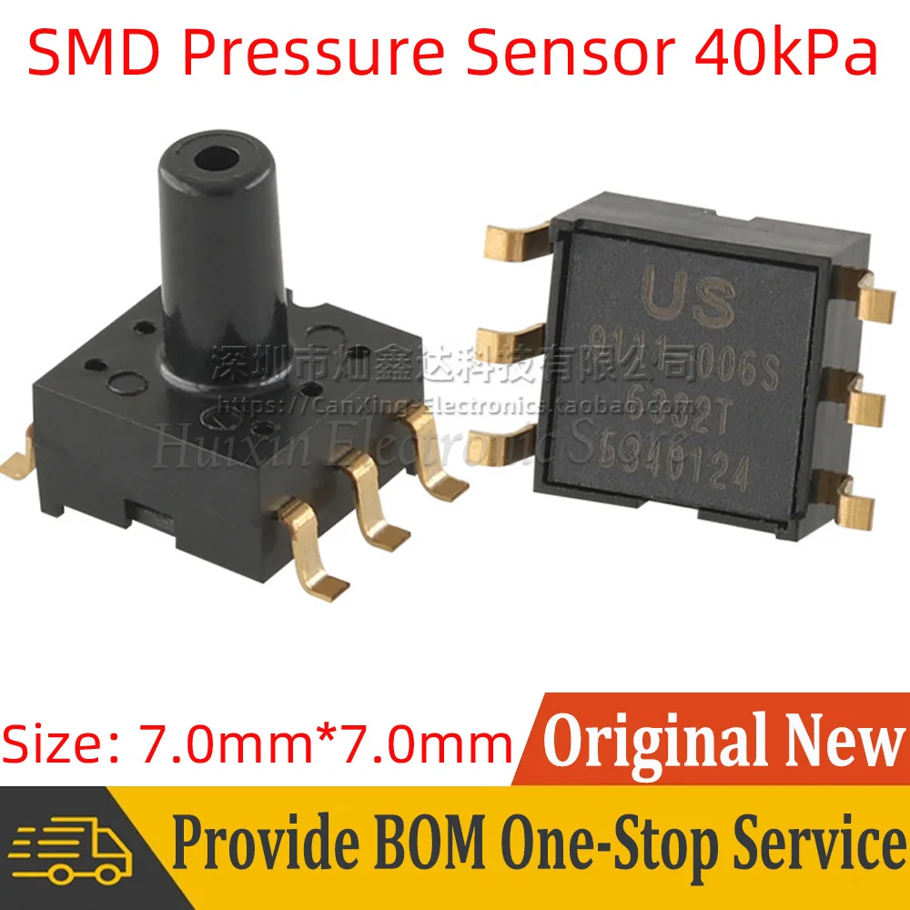 

2pcs US9111-006S 9111-006S SMD SMT Monitor Pressure Sensor 40kPa For Electronic Blood Pressure US9111 006S