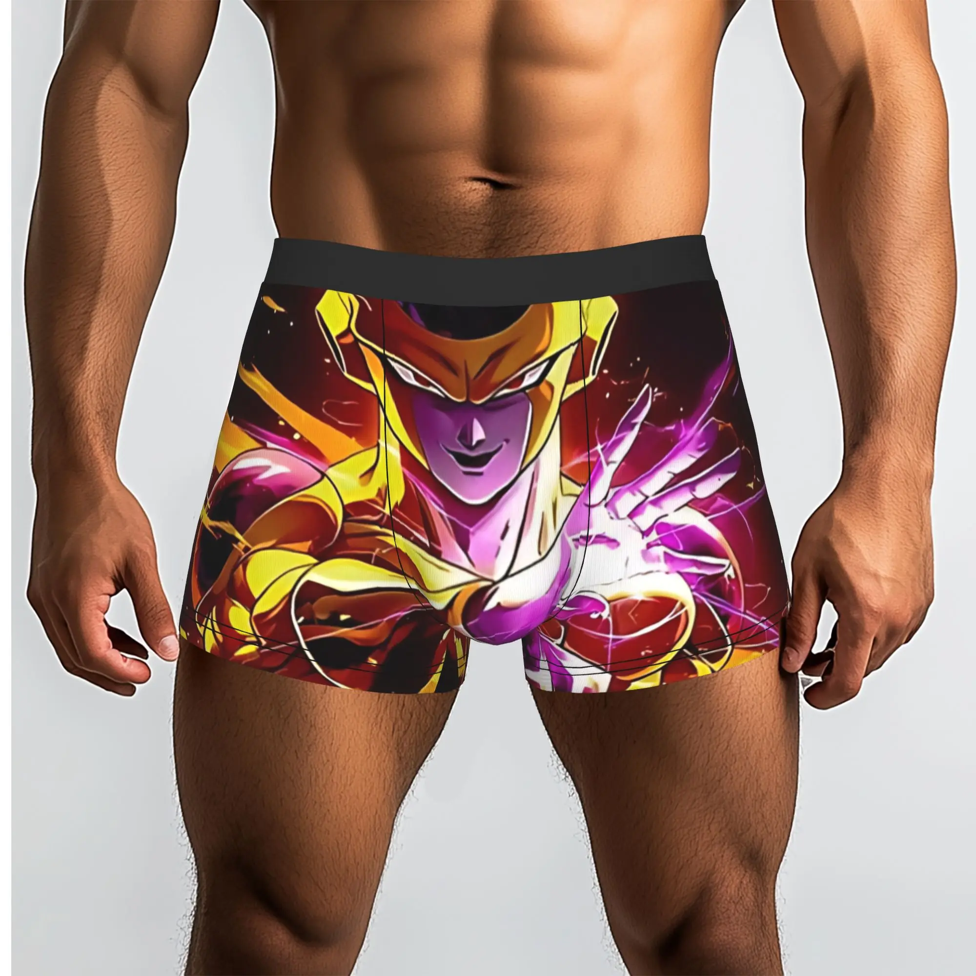 Freezer  Bandai DRAGON BALL Underpants Homme Panties Men's Underwear Ventilate Shorts Boxer Briefs