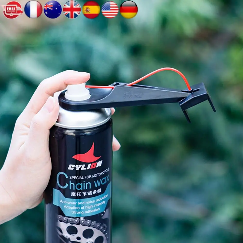 

Держатель соломы для смазки, позиционер, аппликатор, без беспорядка, восковая цепь, насадка для очистки цепи, аппликатор для масла для цепи мотоцикла