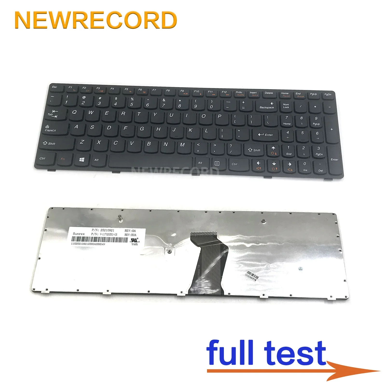 

For Lenovo 25210921 V-117020ZS1-US 25210891 25210952 G500 G505 G510 G700 laptop keyboard