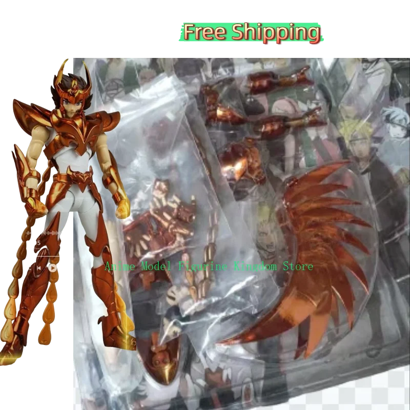 

In-stock Safety Helmet Five Strong Saints GT Final Phoenix Saint Seiya Myth Cloth EX Ikki with Movable Phoenix Tail Brand New