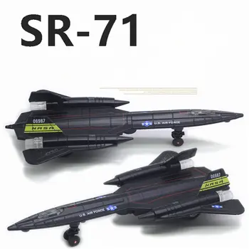 SR-71黑鳥美國偵察機戰鬥機模型飛機聲光兒童玩具擺飾收藏禮品 12 最佳銷售 SR71黑鳥 - №7