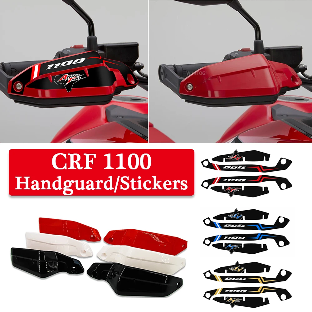 CRF1100L Accessories Handguard Protect For HONDA Africa Twin CRF 1100L CRF 1100 L AdventureHand Guard Deflectors Stickers