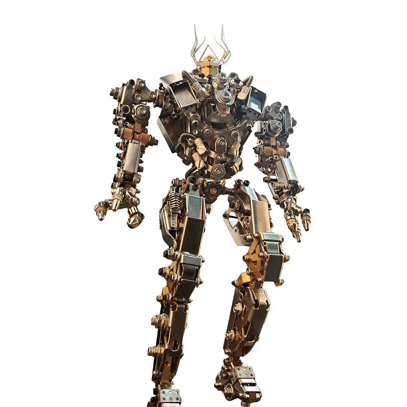 3D Metal Puzzle Protoss Mecha Monkey King Wukong's Friend DIY Assembly Model Kits Jigsaw DIY Mechanical Assembly Adults Kids Toy