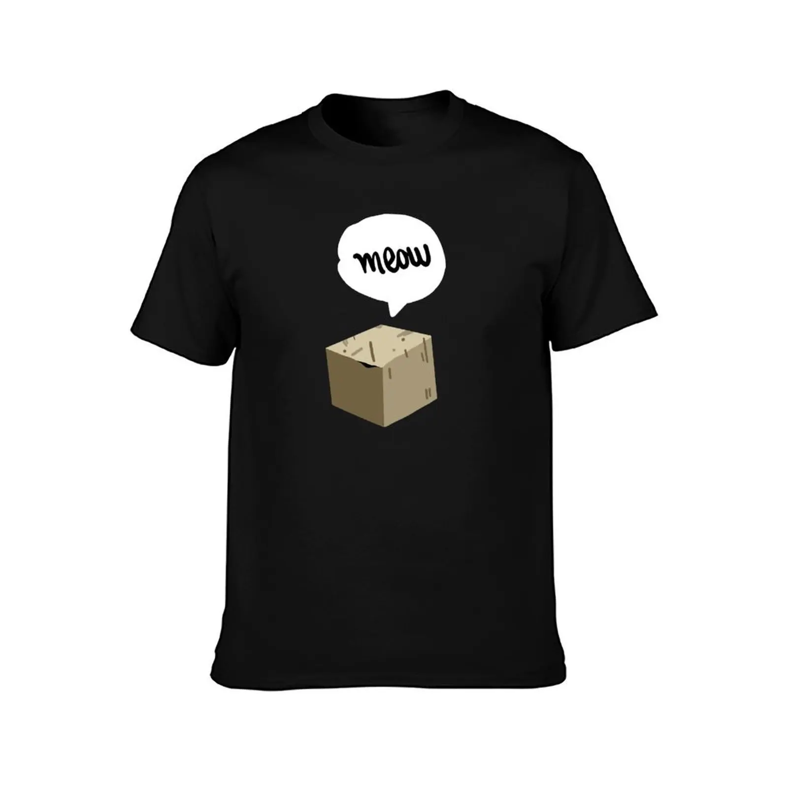 Warren Graham Shr?dingers cat tee T-Shirt Cool Feeling Summer Tee Shirt T-Shirt