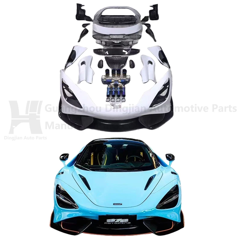 

The McLaren720S Is Upgraded with a 765LT-style Body Kit.