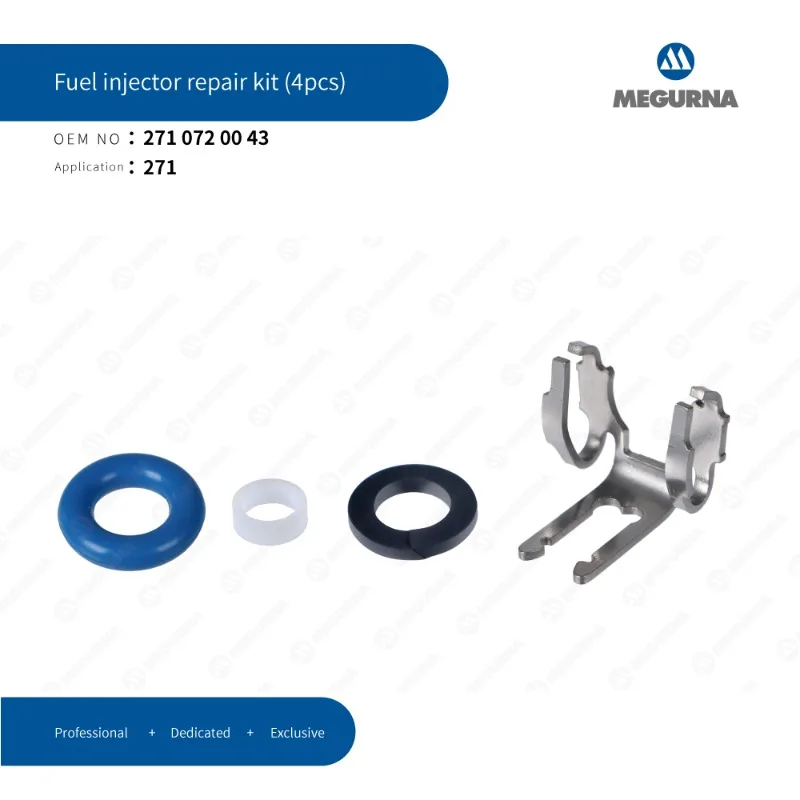 

1 set Fuel Injector Repair Kit For Mercedes Benz W204 C204 S204 W212 A207 C207 S212 R172 M271 1.8T Engine 2710720043