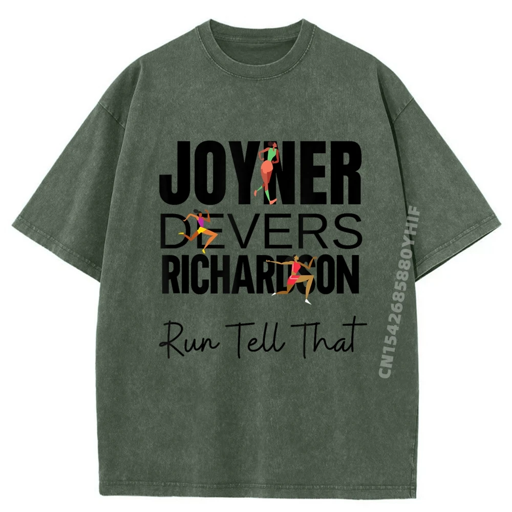 

Молодежная футболка Sha Carri Run Tell That, винтажные топы и футболки, новейшая свободная потертая футболка, мужская одежда, Camiseta с принтом