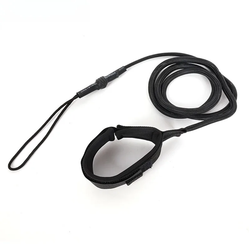 Elastic Ankle Cord Surfboard Exclusive Safety Tether Retractable Traction Line Stand Up Paddle Gear Anti-Lost Link Wakeboard