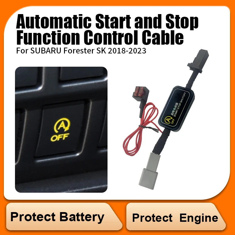 

For SUBARU Forester SK 2018-2023 Car Automatic Stop Start Engine System Off Closer Device Control Sensor Plug Cable