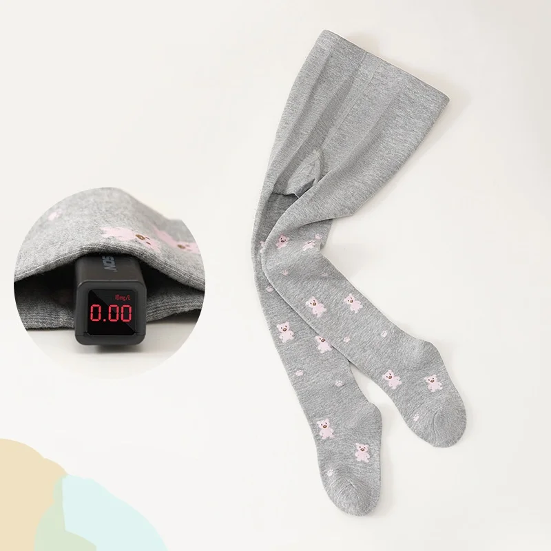 أطفال لطيف الدب الجوارب للطفل الفتيات ربيع الخريف متعدد الألوان محبوك طفل جوارب طويلة الأطفال نحيل جوارب ل 1-7 Y #4