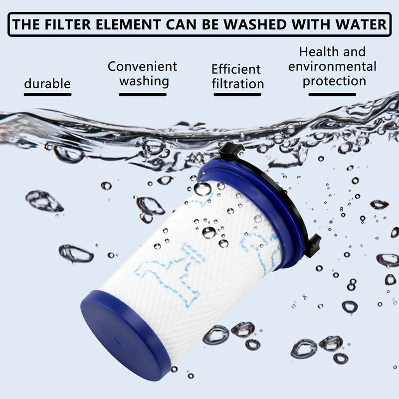 3 шт., запасные фильтры для пылесоса Rowenta Air Force 360 X-Pert