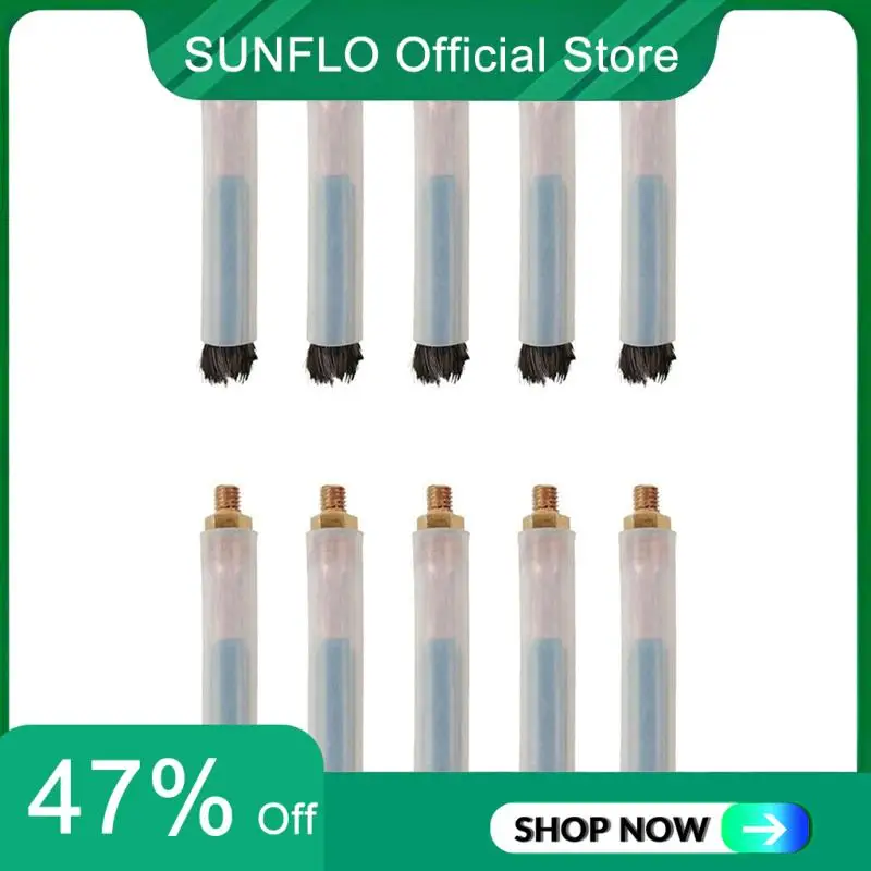 

SUNFLO 10Pcs M8 Thread Carbon Fibre Weld Cleaning Brush Used Clean Passivate And Polish Steel Welds After TIG Or MIG Weld