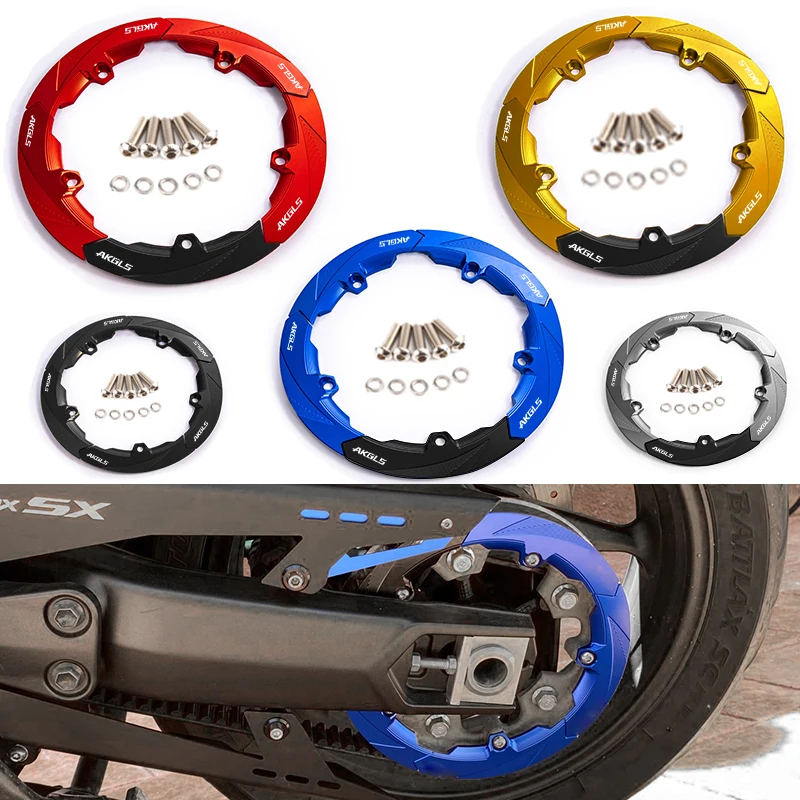 

For Yamaha TMAX 560 Tech max TMAX560 TMAX 530 SX DX TMAX530 Motorcycle Gearbox Belt Pulley Cover Protection Accessory