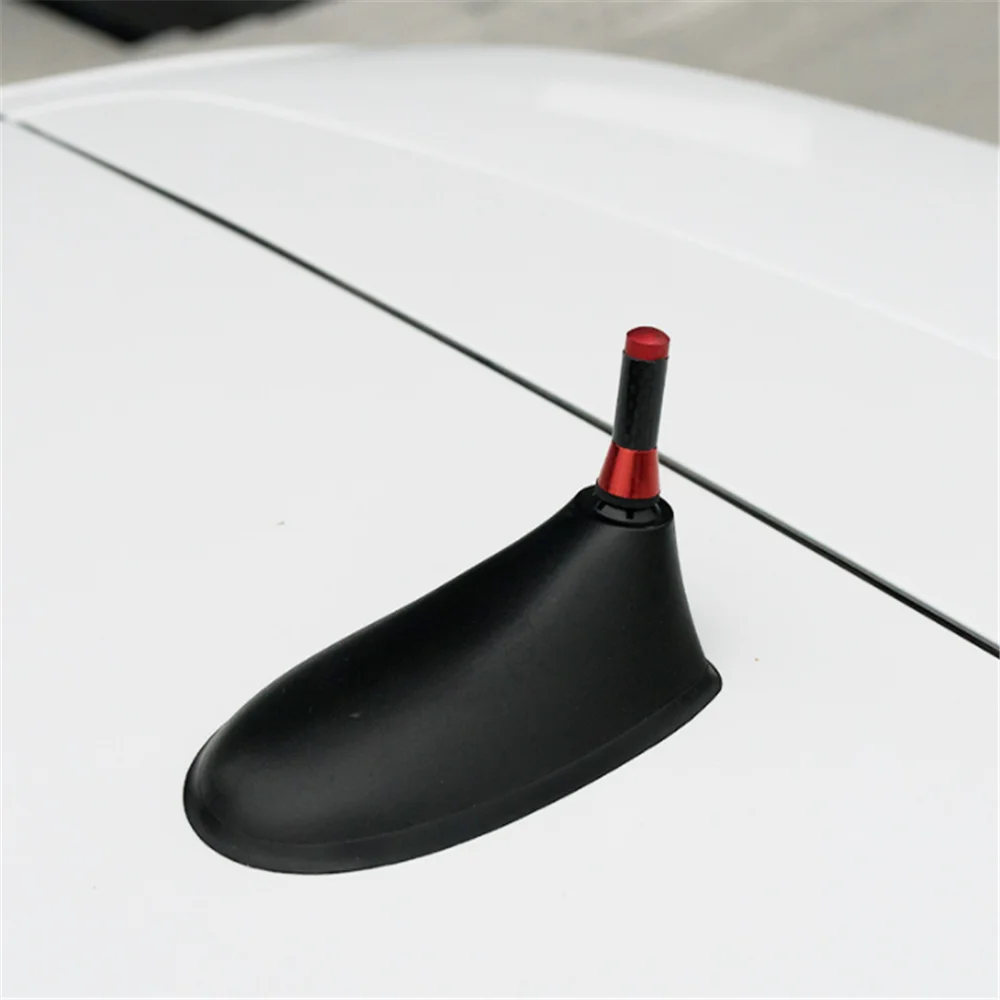 3.5CM Carbon Fiber Car Short Antenna for SUBARU Xv Forester 2016 impreza outback sti legacy VW POLO PASSAT JETTA