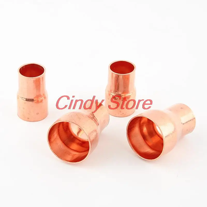 

6.35 8 10 12.7 15 16 19 25 28 32mm Pure Copper End Feed Solder Reducer Plumbing Pipe Fitting Connector Coupler Air Conditioner