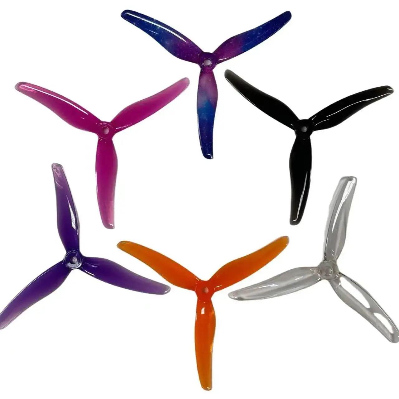 

4 pcs/ 2 pairs Gemfan 51433 5inch 3 blade/ tri-blade Propeller Props CW CCW Brushless motor FPV Propeller for FPV Racing drone