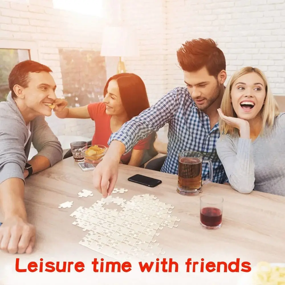 49/121/200/300 ชิ้น ตัวต่ออะคริลิกสุดฮา แปลกใหม่ ท้าทายความเป็นไปไม่ได้ ช่วยคลายเครียด ตัวต่อใสแบบไม่มีลวดลาย สำหรับครอบครัว เสริมสร้างการเรียนรู้