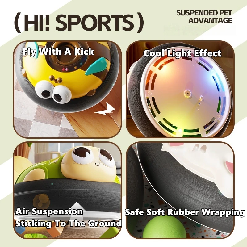 Jouet de Football suspendu pour enfants, Style Animal de dessin animé avec son et lumière intérieure, jeu éducatif d'interaction sportive