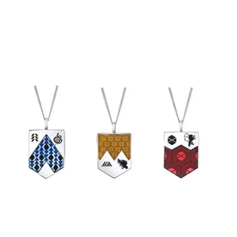Anime jeu destin 2 professionnel Warlock Titan chasseur pendentif collier personnalisé mode pendentif