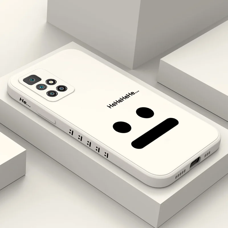 

Silent Anger Phone Case For Xiaomi Redmi 13C 12 12C 10 10C 10A 9 9T 9A 4G 5G Liquid Silicone Cover
