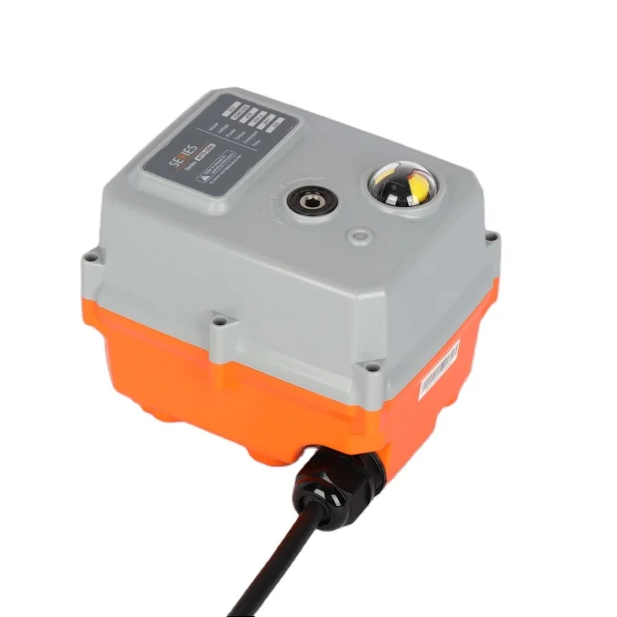 Chinese Top Flow Control Motorized High-tech 50Nm AC/DC 24V ON OFF Electric Valve Actuators