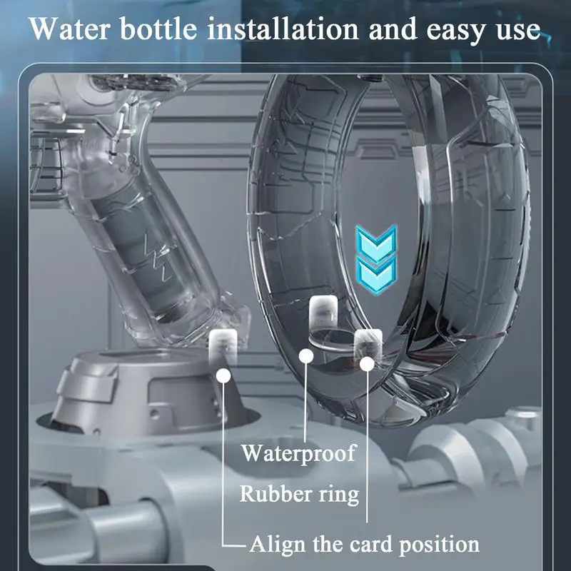 電灯サメ水鉄砲強力な水鉄砲自動水鉄砲のおもちゃ夏の屋外ビーチおもちゃウォーターブラスター子供のためのギフト