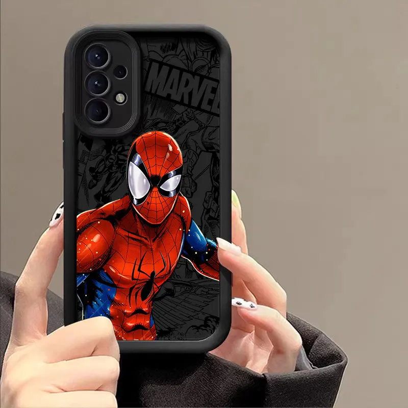 Marvel Superhero Spider Man Case For Samsung Galaxy A57 A56 5G A37 A36 A17 A07 A26 A16 A06 A55 A52 A14 A73 A34 Protective Cover view 4