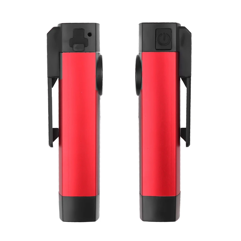 

Многофункциональный рабочий фонарь COB, зарядка через USB, красная сигнальная лампа, светодиодный фонарик с магнитом, портативный ручной фонарь для обслуживания