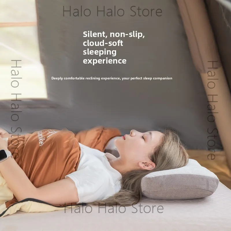 Mountain guest cloud nest pillow outdoor camping portable pillow nap travel pillow storage