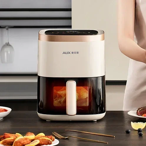 

Aux air fryer household visual multifunctional automatic 2023 new oil-free electric oven fryer