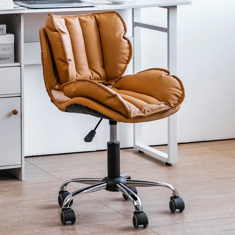 Fashionable Computer Chair Minimalist Swivel Seat Stylish Home Office Chair Multi Color Manicure Office Chair