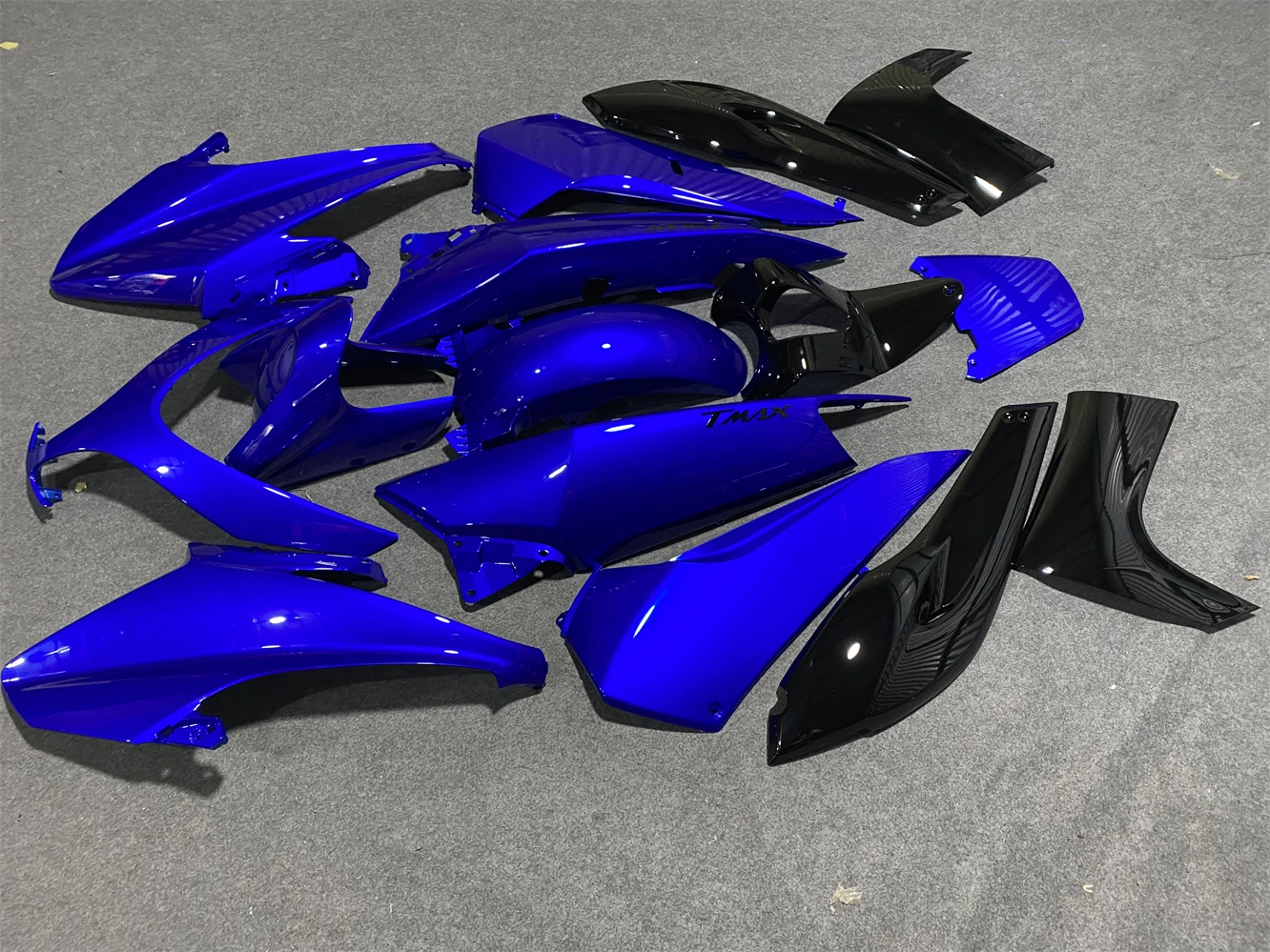 New ABS JP Motorcycle Fairings Kit Fit For YAMAHA TMAX500 2008 2009 2010 2011 08 09 10 11 TMAX Bodywork Set blue