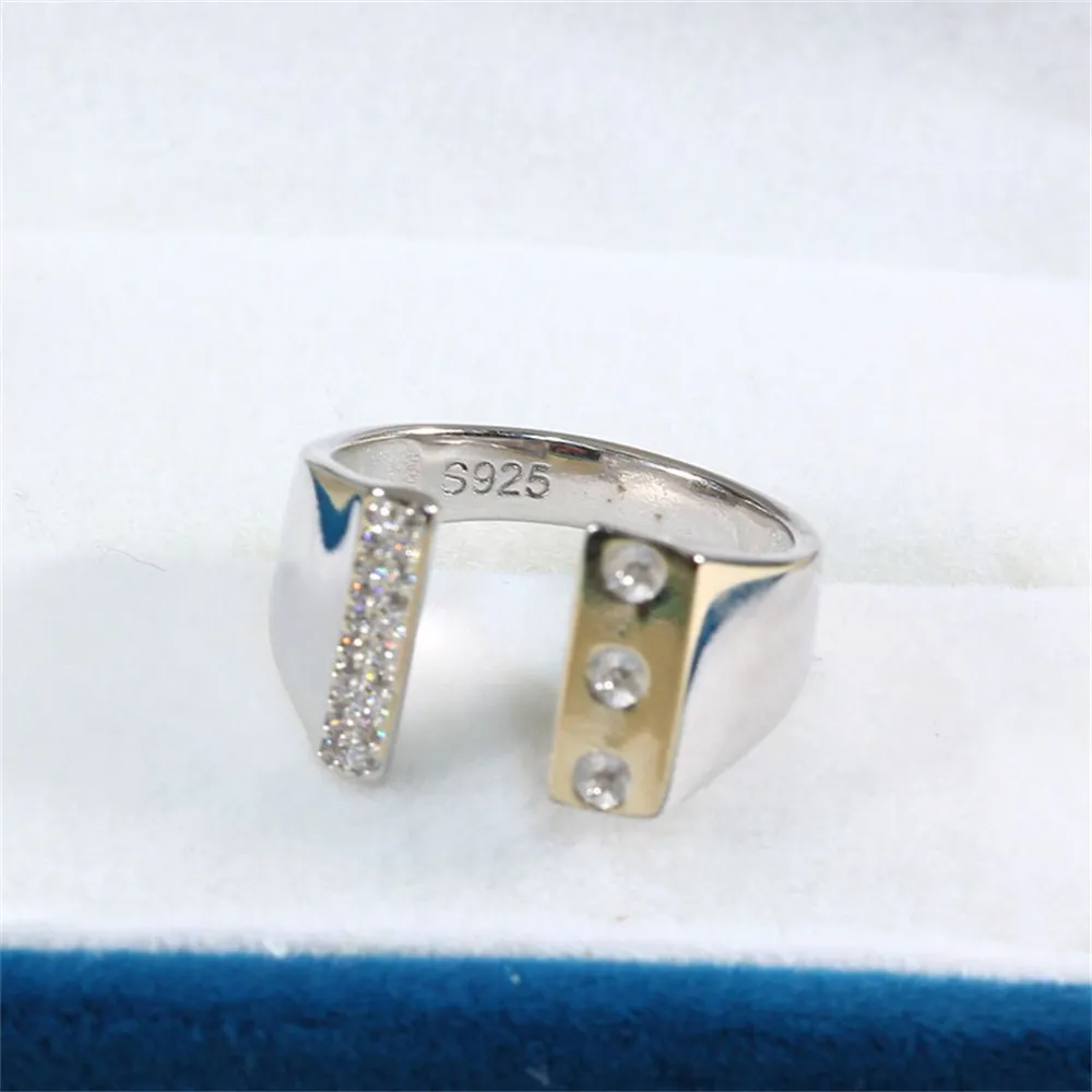 Solid S925 Sterling Silver Pearl Ring Settings Findings & Accessories  for Jewelry Making Bulk Wholesale Craft Supplies No Pearl