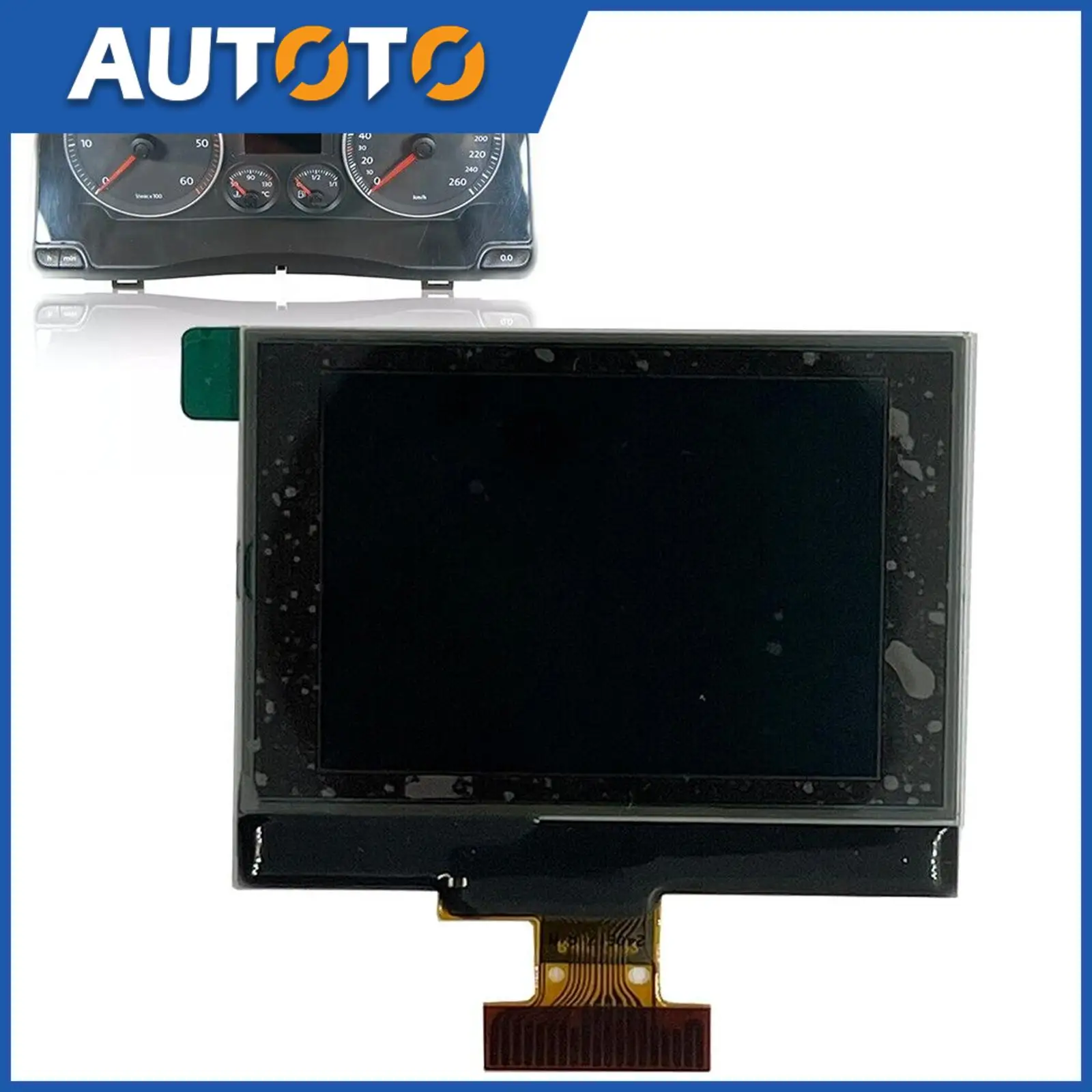 

1pc Car Dashboard LCD Display Screen 1TD920862 92290206 For Golf V/Touran/Passat/Jetta Car Dashboard Screen Replace Part