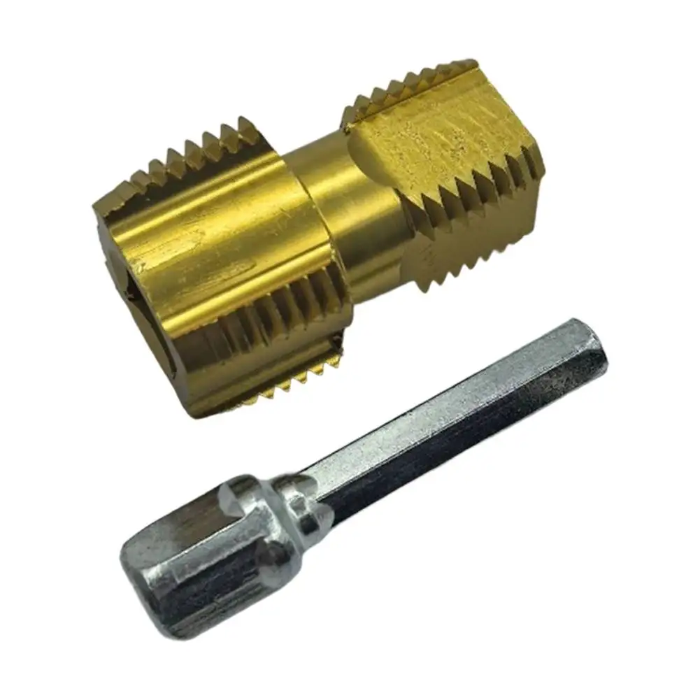 Home Improvement Pipe Installation Thread Cutting Tool Integrated Die Integrated Design Water Pipe Tool Metal Material