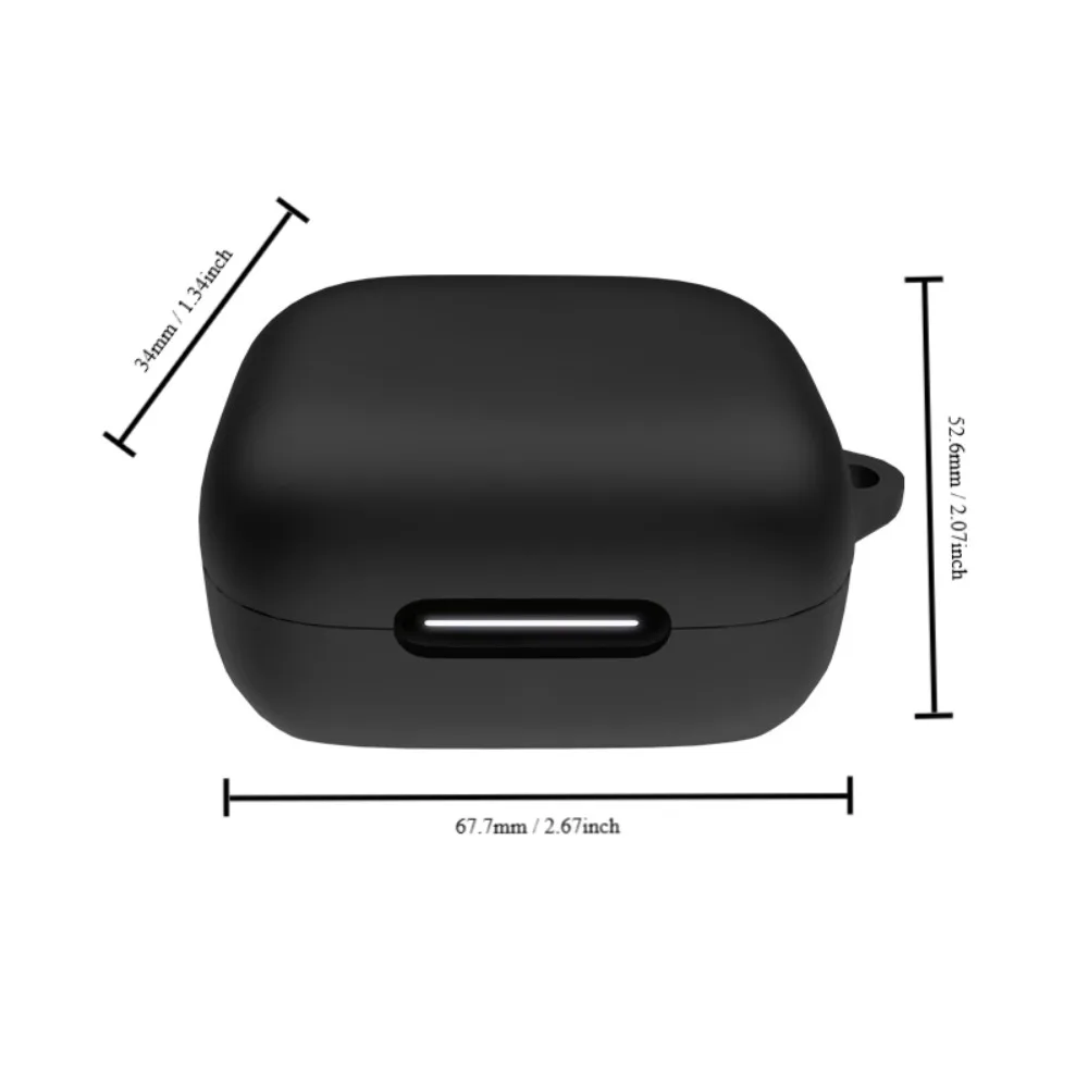 Anti-Fall Earphone Case Dustproof Silicone Bluetooth Headphone Protective Case Mini Washable for Soundcore R50i NC - view 6
