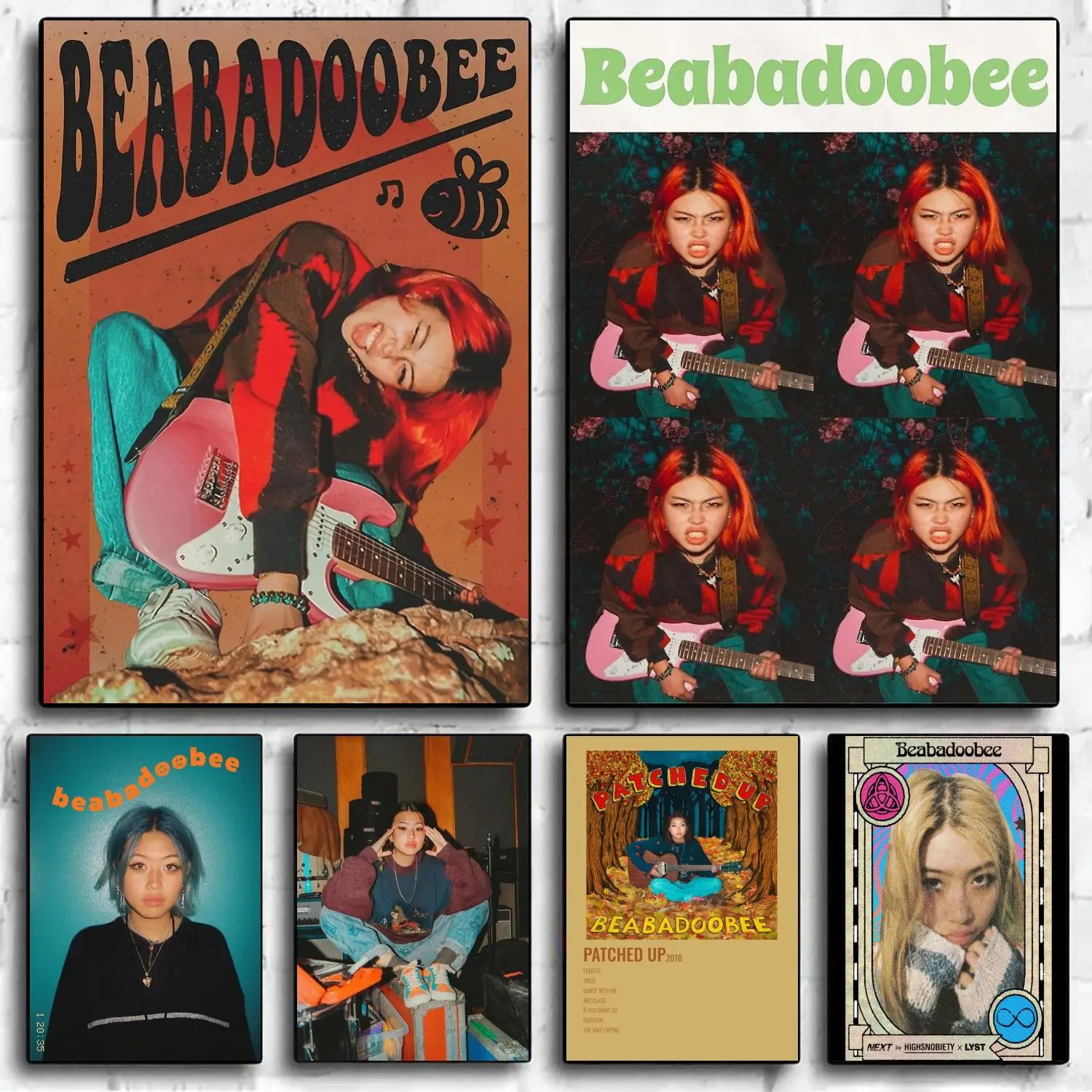 

beabadoobee Decoration Art Poster Wall Art Personalized Gift Modern Family bedroom Decor Canvas Posters